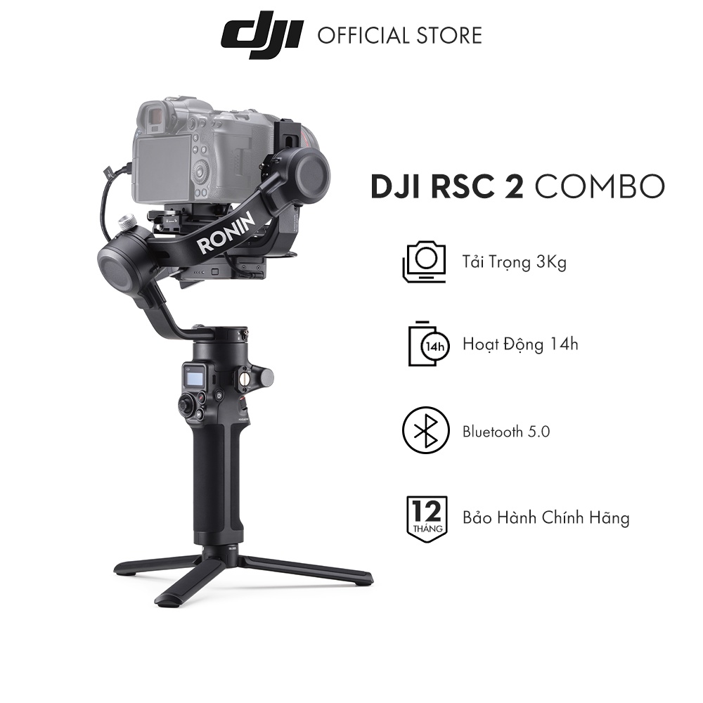 Tay cầm gimbal DJI Ronin RSC 2 chống rung máy ảnh - Cam Kết Chính Hãng | BigBuy360 - bigbuy360.vn