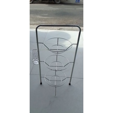 Kệ xách tô inox-Xách tô inox