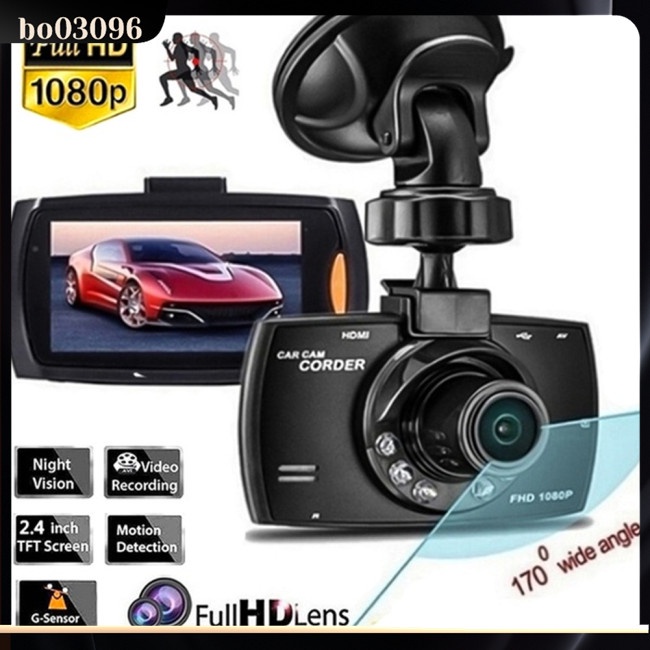 Camera Hành Trình G30 Full HD 1080P 2.4inch Cảm Biến Góc Rộng Cho Xe Hơi
