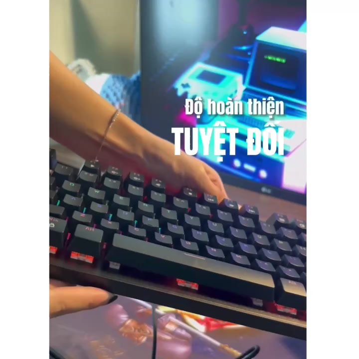 Bàn Phím Cơ Máy Tính K2 PRO Led RGB 10 Chế Độ Khác Nhau, Chơi Game Dùng Văn Phòng Cực Đã - Bảo hành 1 năm | BigBuy360 - bigbuy360.vn