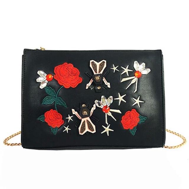 CLUTCH ZARA THÊU