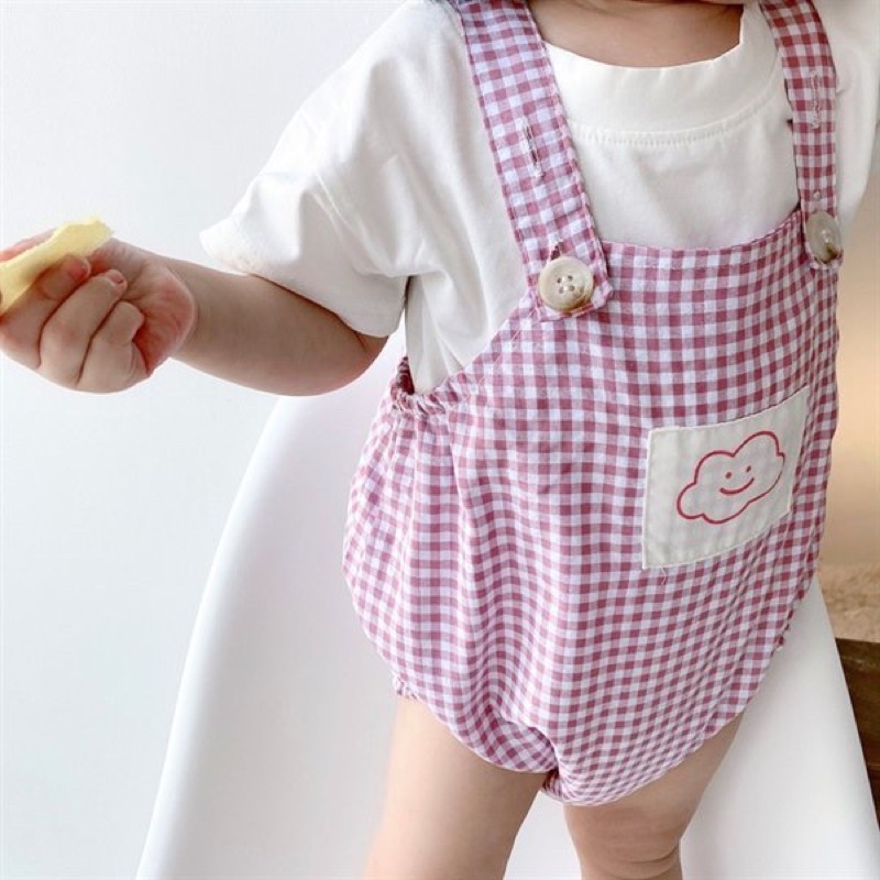 [ Hàng Mới Về ] Set body tím kèm áo phông