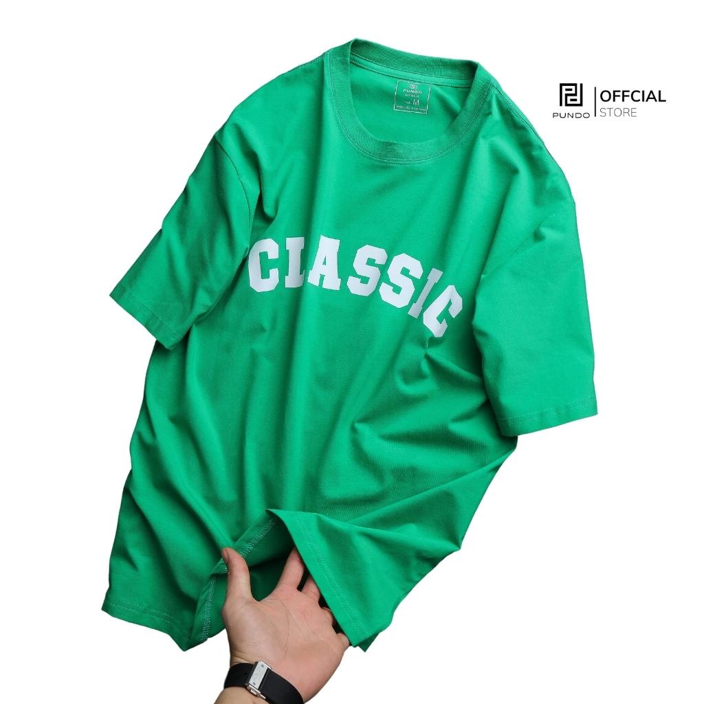 Áo thun PUNDO unisex tay lỡ áo phông ullzang size đến 95kg ATPD77