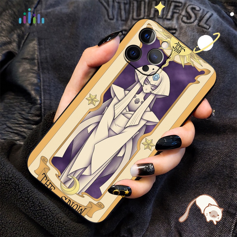 Ốp Điện Thoại Dẻo Họa Tiết Hoạt Hình Thủ Lĩnh Thẻ Bài Sakura Cho Samsung Galaxy S22 Plus Note 20 Ultra 10 9 8 Plus Lite WR107