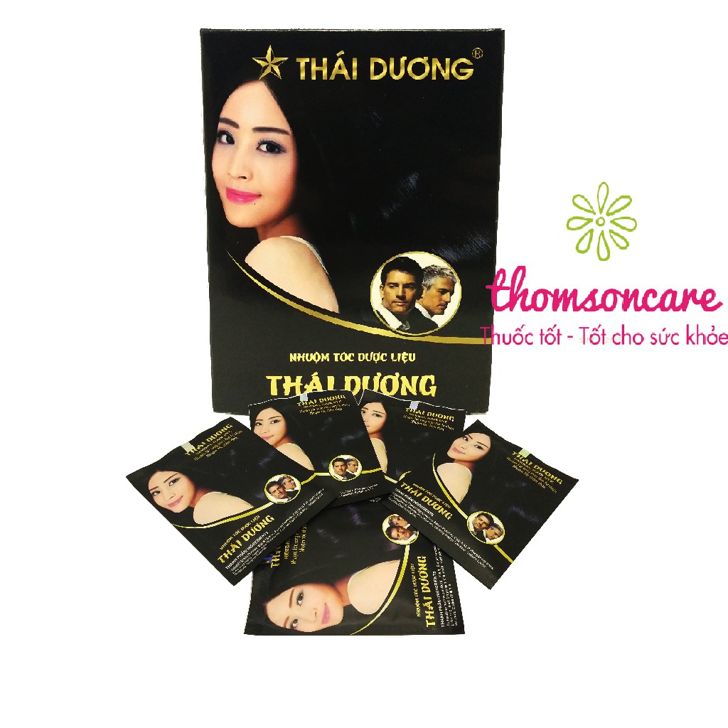 Nhuộm tóc Thái Dương - Nhuộm đen tóc từ thảo dược, an toàn, không gây dính da đầu | BigBuy360 - bigbuy360.vn