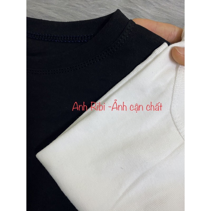 ÁO THUN CROPTOP NGẮN TAY TRƠN