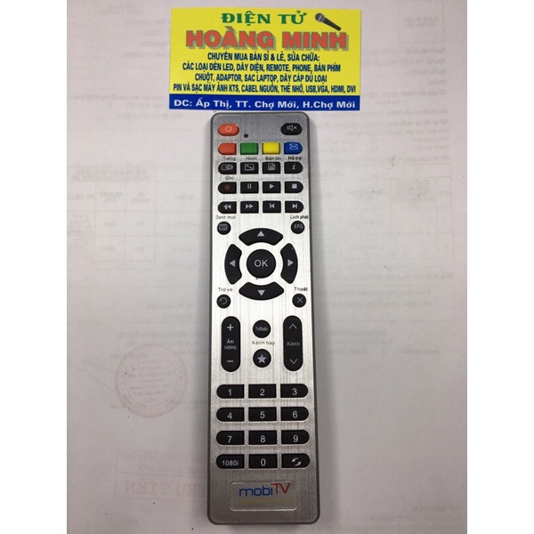 Remote điều khiển đầu thu các loại