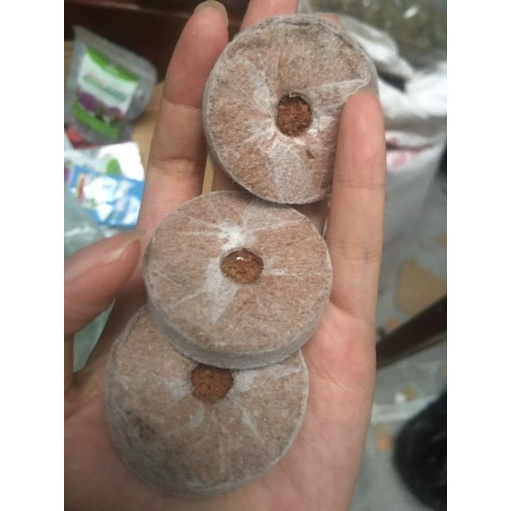 {GIÁ TẬN GỐC}20 Viên nén ươm hạt xơ dừa TIỆN LỢI KÍCH THÍCH NẢY MẦM
