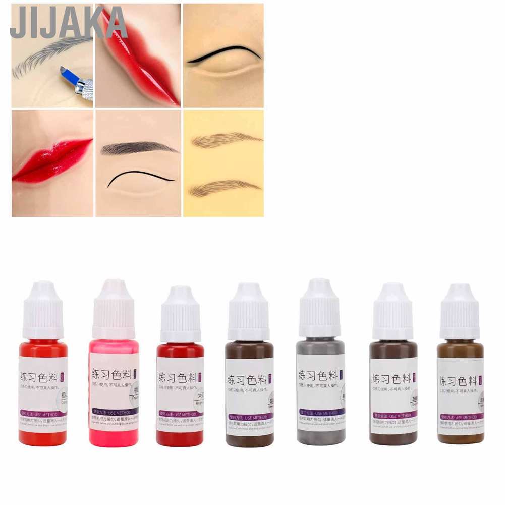 Mực xăm môi/lông mày bán vĩnh viễn dùng cho thực hành an toàn chất lượng cao 15ml