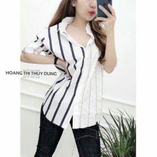 Áo sơ mi chất vải kate lụa