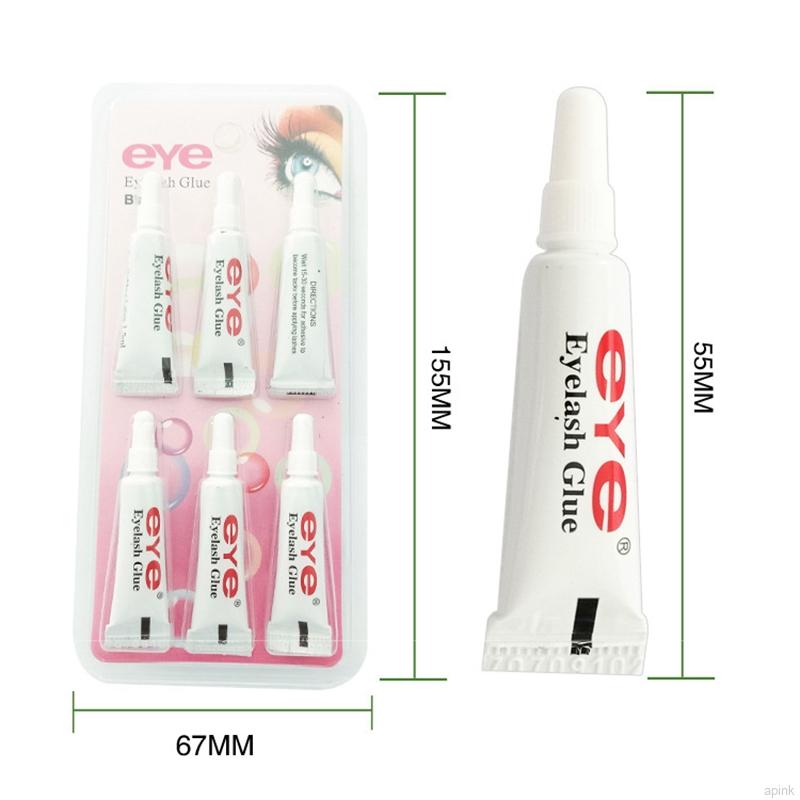 [Hàng mới về] Set 6 Keo Dán Lông Mi Giả Không Gây Kích Ứng