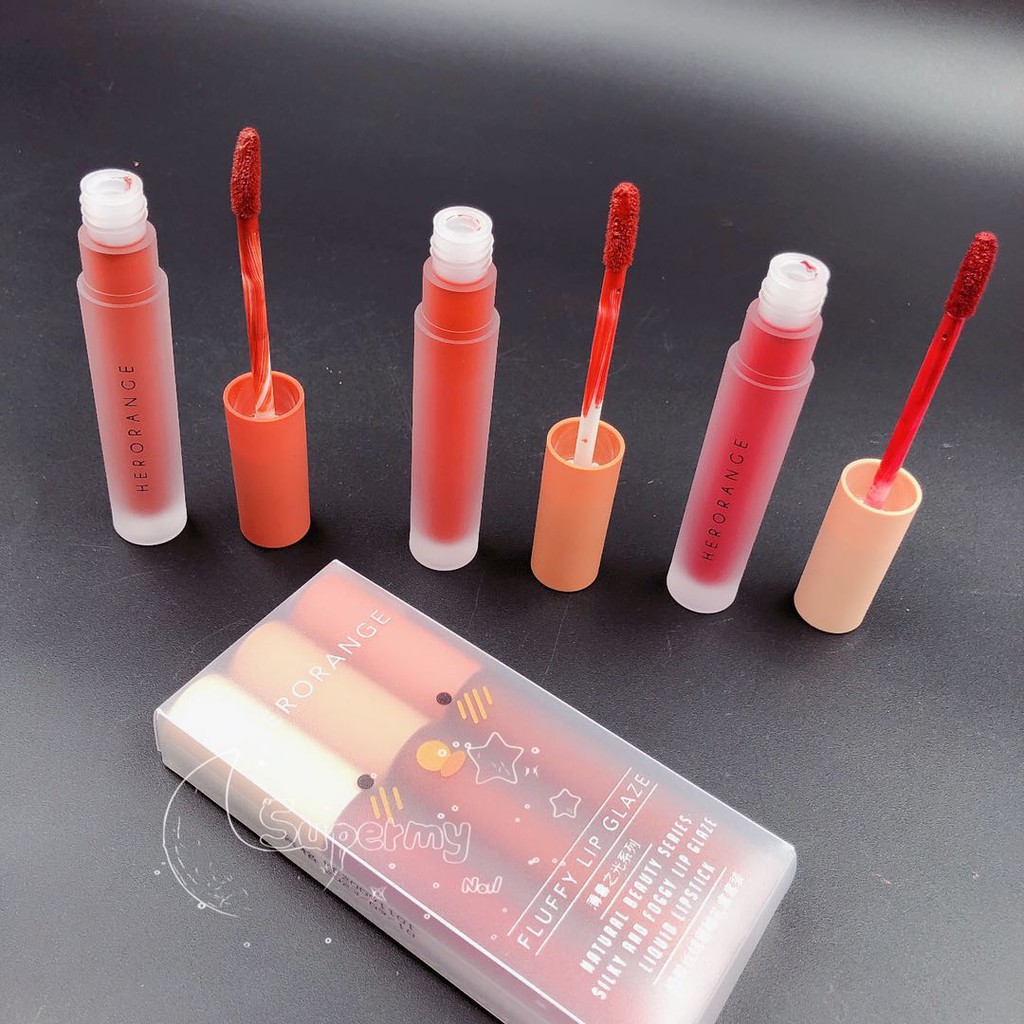 HERORANGE Son Kem Chất Lì Vỏ Nhung Nội Địa Trung Cao Cấp | BigBuy360 - bigbuy360.vn