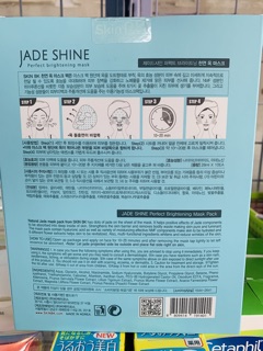 Mặt nạ lụa Skin BK Jade Shine hộp