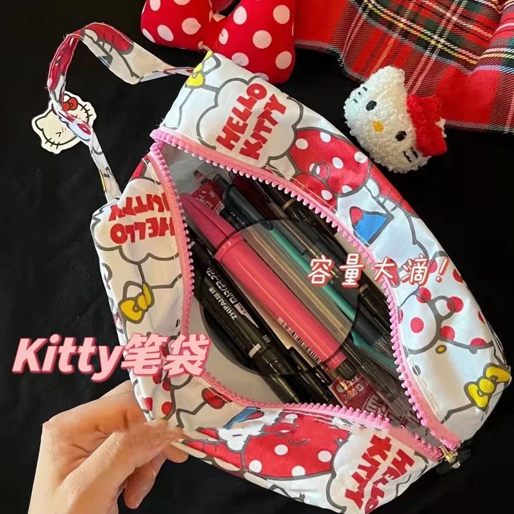 Túi Đựng Bút Sức Chứa Lớn Hình Mèo Sanrio Dễ Thương