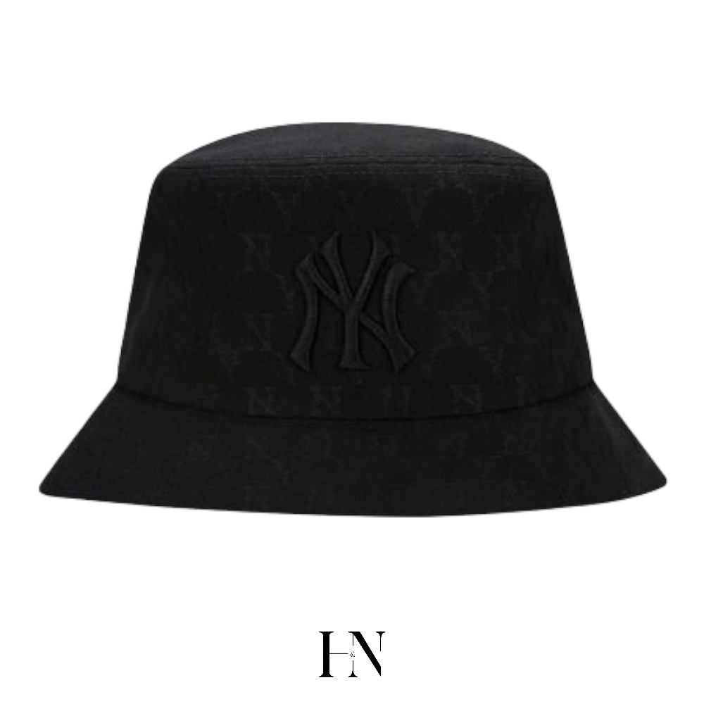 MŨ MLB CALSSIC MONOGRAM JACQUARD BUCKET HAT NEW YORK YANKEES THỜI TRANG