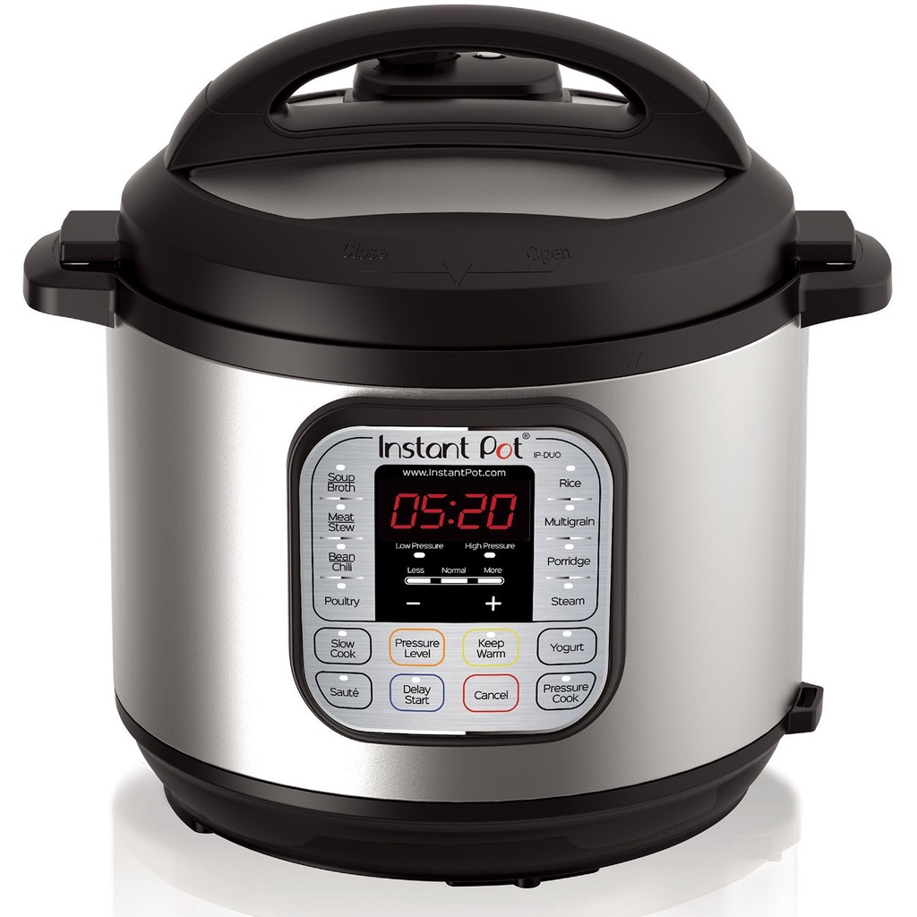 Combo Nồi áp suất điện đa năng Instant Pot Duo 60 (5.7 lít) kèm lòng nồi chống dính phủ Ceramic và gioăng thay thế