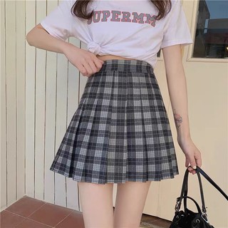😍 Chân váy caro xếp ly cạp cao😍 order