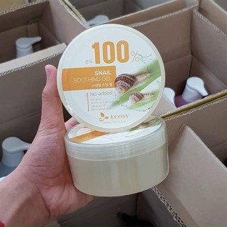 Gel Dưỡng Ẩm Da Tinh Chất Ốc Sên Ecosy 100% Snail Soothing 300ml