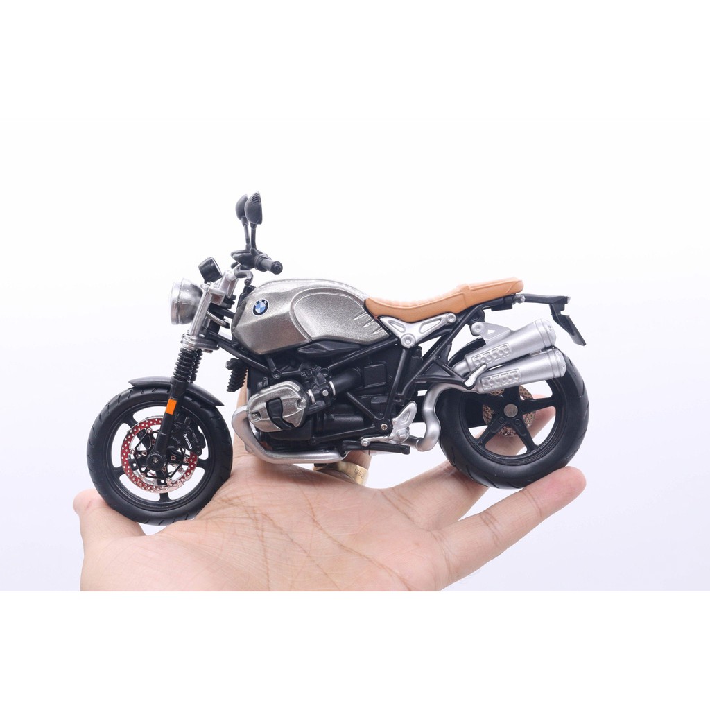 XE MÔ HÌNH MOTO BMW R NINE T SCRAMBLER - MAISTO tỷ lệ 1:12