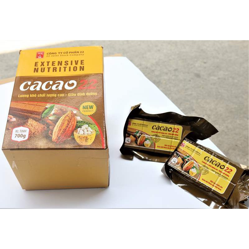 Lương khô Cacao 700g/hộp