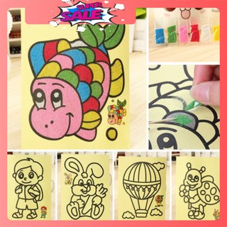 Tranh cát cho bé kích thước 15*20cm