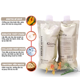 Cặp thuốc uốn ép Galamy Collagen 300ml x2