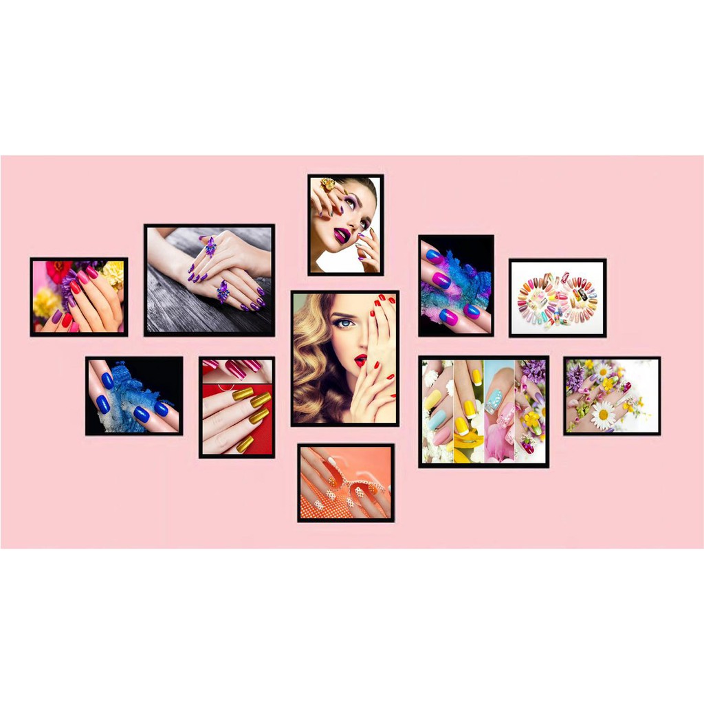 KHUNG ẢNH NAIL TRANH NAIL TREO TƯỜNG SIÊU ĐẸP GIÁ XƯỞNG SEONAIL3 ÁNH DƯƠNG | BigBuy360 - bigbuy360.vn