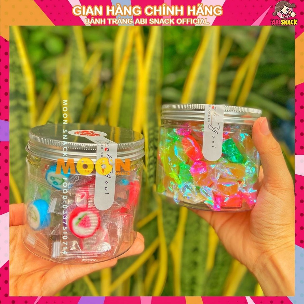 [KẸO TẾT] Kẹo cứng hương trái cây/ Kẹo cứng kim cương siêu ngon hủ sweet candy hủ 200g/300g