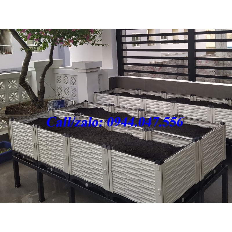 Đáy chậu lắp ghép thông minh KT 50cm x 50cm