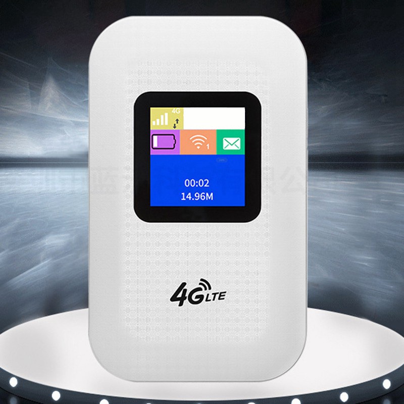 Mifi Smart Wireless Router 4G with Sim Card Slot and Color Screen