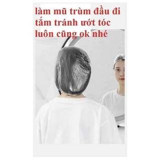 MÀNG BỌC Thực Phẩm Đa Năng Co Giãn Thông Minh Có Chun Set 100 Cái Nhanh Tiện
