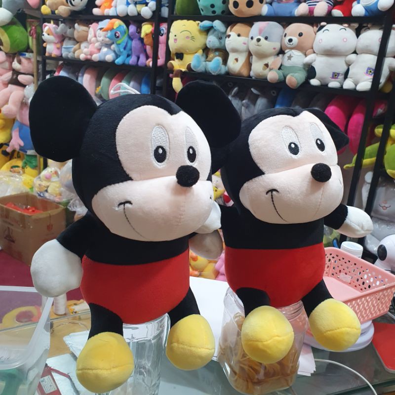 Gấu Bông Chuột Mickey Micky Mềm Mịn Dễ Thương Quà Tặng Cho Bé Gấu Bông City