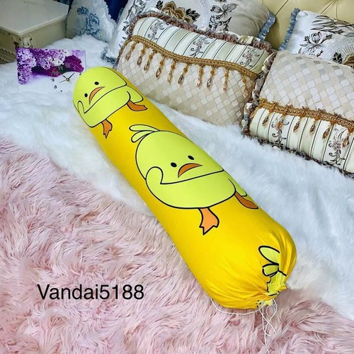 Ruột gối ôm ép hơi siêu êm gòn 3d dài 100cm x 30cm