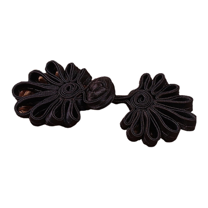 Nút may trang trí đầm sườn xám hình bông hoa đẹp mắt phong cách Trung Quốc