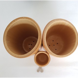 Bộ ống tre đựng đũa size lớn