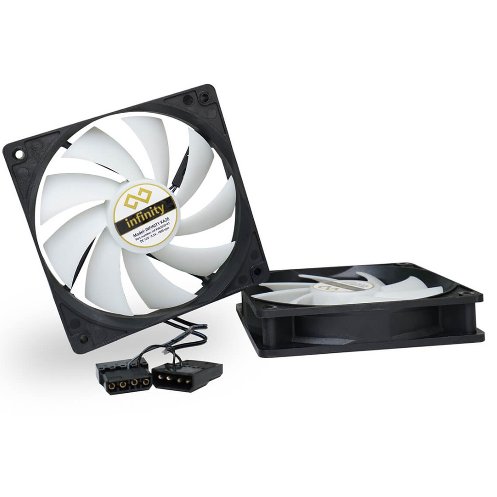 Quạt gắn case Infinity Kaze 12CM 1800 rpm No Led Fan Case