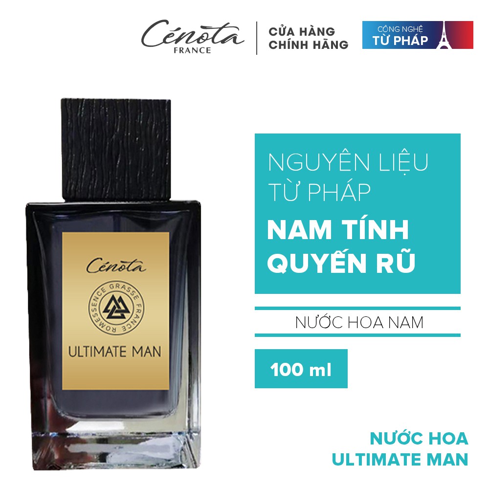 Nước Hoa Nam Cenota Ultimate Man Nam Tính Quyến Rũ 100ml