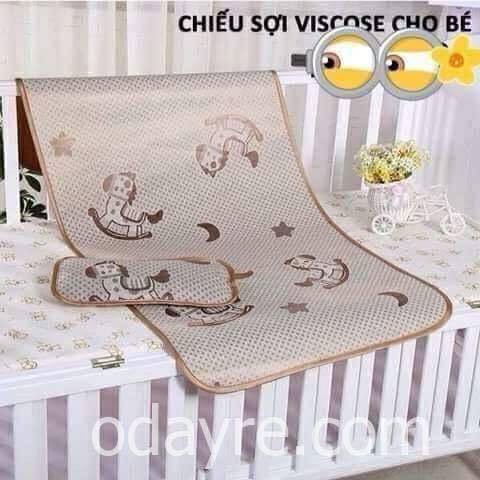 CHIẾU LỤA VISCOSE TRẺ EM SHIKADA NHẬT BẢN