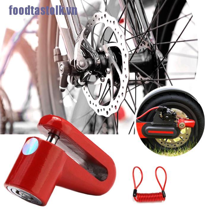 【stolk】Electric Scooter lock Anti-Theft Disc Brakes Lock for Bike and Skateboard Wheels