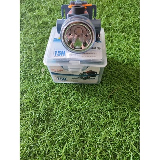 Đèn pin đội đầu - yến quân 9811 - đèn pin treo đầu chống nước nhỏ gọn pin trâu