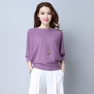 Áo len cánh dơi phong cách D778