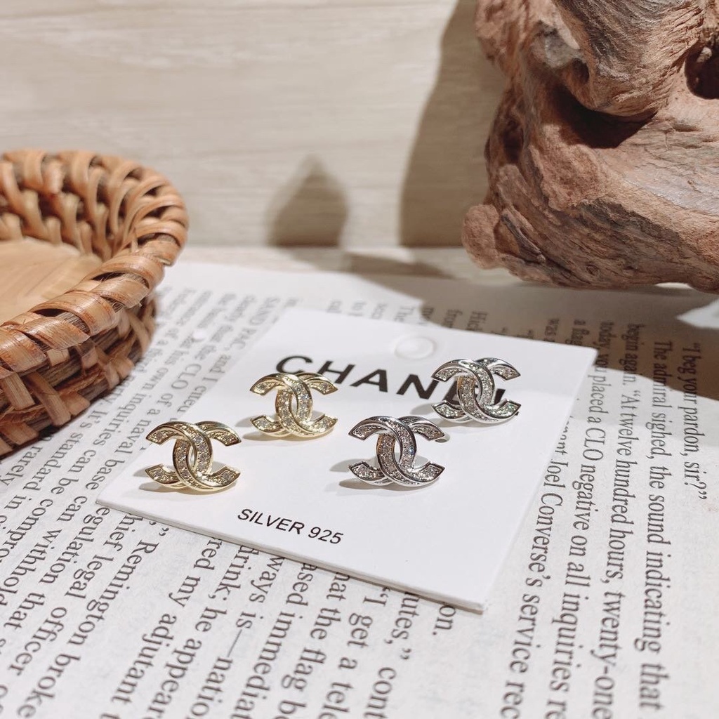 Bông Tai Mạ BạC 925 DạNg TròN Xinh XắN