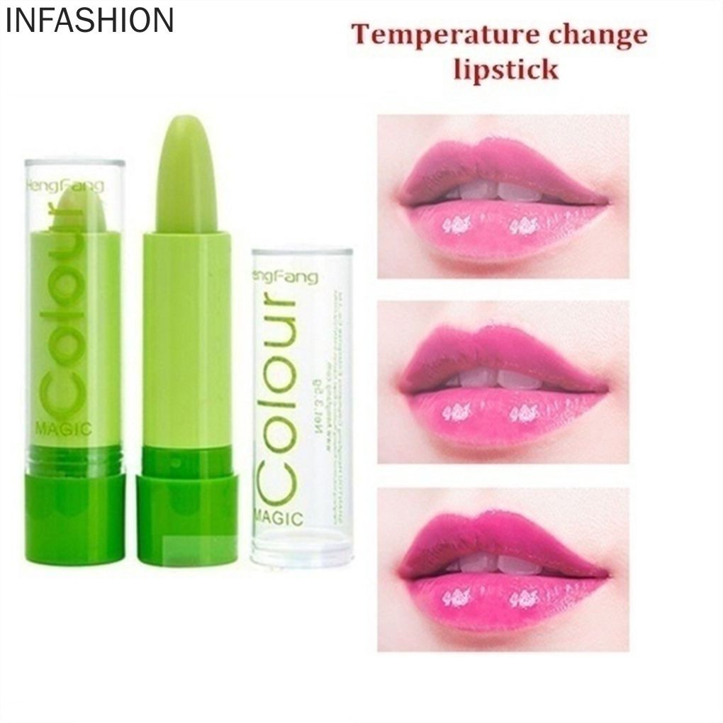 [Hàng mới về] Son môi dưỡng ẩm đổi màu theo nhiệt độ cho nữ