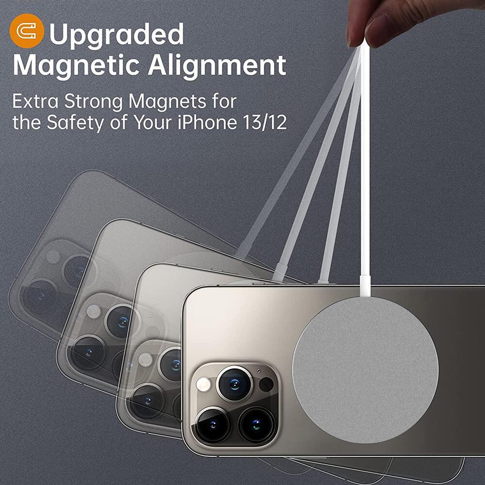 Đế Sạc Nhanh Không Dây 50W Cho iPhone 12 / 12 Pro / 13 / 13Pro Samsumg Galaxy S10 / S20 / Note 20