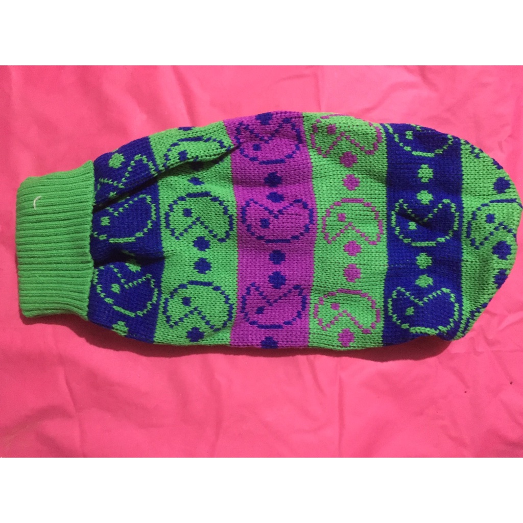 Áo len chó mèo nhiều màu zs L ngực 42, dài lưng 28, khoảng 6kg