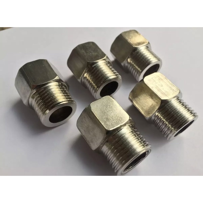 COMBO 5 Chiếc Nơ Vuông INOX 15-Đầu nối ren trong ngoài, Hàng đẹp giá rẻ