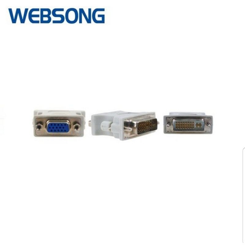 Đầu Chuyển Đổi Vga Sang DVI24 + 5 DVI-I