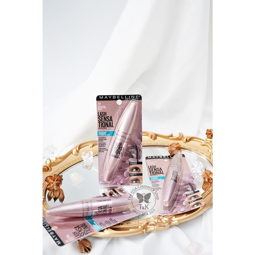 🌸MASCARA MAYBELLINE LASH SENSATIONAL FULL FAN EFFECT | BigBuy360 - bigbuy360.vn