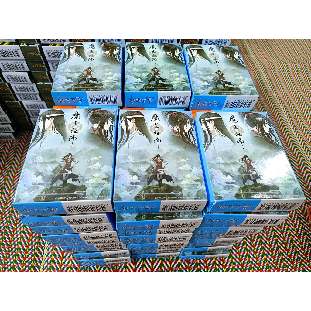 Bộ bài tú lơ khơ Ma Đạo Tổ Sư Trần Tình Lệnh 54 ảnh khác nhau in hình anime manga