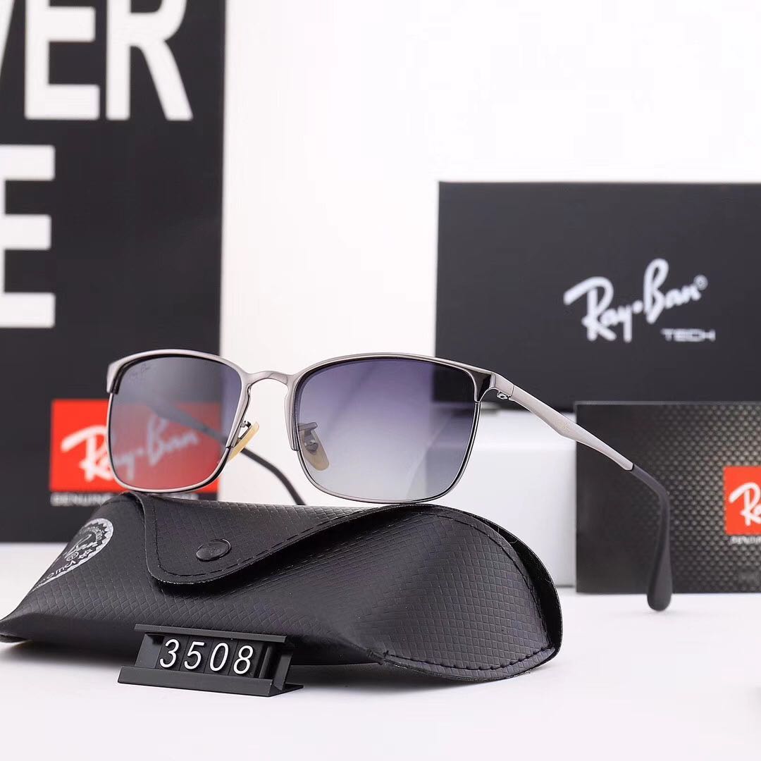 Aviator Ray-Ban_ chính hãng Kính râm 2021 Thời trang Hàn Quốc mới Kính râm nam nữ một mảnh Cặp đôi hợp thời trang Du lịch ngoài trời Kính râm lái xes